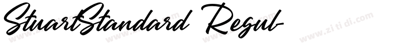 StuartStandard Regul字体转换